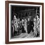 Argentina's First Lady Eva Peron at the Vatican in a Stop on Her European Tour-null-Framed Photographic Print