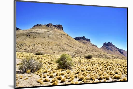 Argentina, Santa Cruz. Alero Charcamata (cave paintings site) and surroundings.-Michele Molinari-Mounted Photographic Print