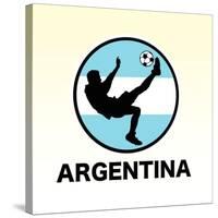 Argentina Soccer-null-Stretched Canvas