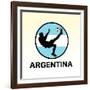 Argentina Soccer-null-Framed Giclee Print