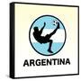 Argentina Soccer-null-Framed Stretched Canvas