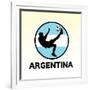 Argentina Soccer-null-Framed Giclee Print