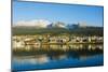 Argentina. Tierra Del Fuego. Ushuaia. Sunrise over the Town-Inger Hogstrom-Mounted Photographic Print