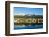 Argentina. Tierra Del Fuego. Ushuaia. Sunrise over the Town-Inger Hogstrom-Framed Photographic Print