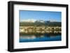 Argentina. Tierra Del Fuego. Ushuaia. Sunrise over the Town-Inger Hogstrom-Framed Photographic Print