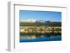 Argentina. Tierra Del Fuego. Ushuaia. Sunrise over the Town-Inger Hogstrom-Framed Photographic Print