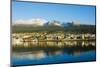 Argentina. Tierra Del Fuego. Ushuaia. Sunrise over the Town-Inger Hogstrom-Mounted Photographic Print