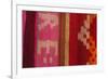 Argentina, traditional, colorful textile, handmade.-Jutta Riegel-Framed Photographic Print