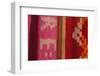 Argentina, traditional, colorful textile, handmade.-Jutta Riegel-Framed Photographic Print