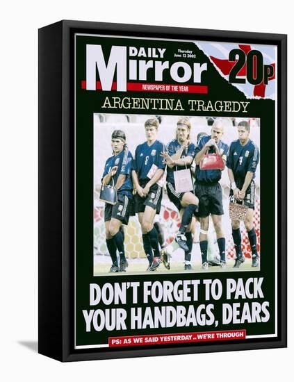 Argentina Tragedy: Don't Forget to Pack Your Handbags, Dears-null-Framed Stretched Canvas