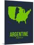 Argentine America Poster 2-NaxArt-Mounted Art Print