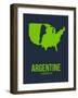 Argentine America Poster 2-NaxArt-Framed Art Print