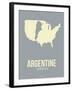 Argentine America Poster 3-NaxArt-Framed Art Print