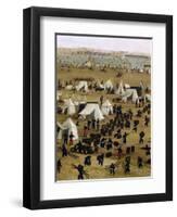 Argentine Camp During War Against Paraguay-Candido Lopez-Framed Giclee Print