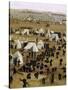 Argentine Camp During War Against Paraguay-Candido Lopez-Stretched Canvas