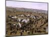 Argentine Camp During War Against Paraguay-Candido Lopez-Mounted Giclee Print