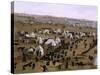 Argentine Camp During War Against Paraguay-Candido Lopez-Stretched Canvas