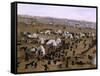 Argentine Camp During War Against Paraguay-Candido Lopez-Framed Stretched Canvas