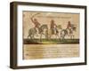 Argentine Federation Soldiers at Time of Juan Manuel De Rosas-null-Framed Giclee Print