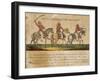 Argentine Federation Soldiers at Time of Juan Manuel De Rosas-null-Framed Giclee Print