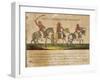 Argentine Federation Soldiers at Time of Juan Manuel De Rosas-null-Framed Giclee Print