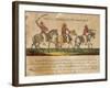 Argentine Federation Soldiers at Time of Juan Manuel De Rosas-null-Framed Giclee Print