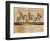 Argentine Federation Soldiers at Time of Juan Manuel De Rosas-null-Framed Giclee Print