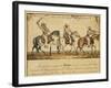 Argentine Federation Soldiers at Time of Juan Manuel De Rosas-null-Framed Giclee Print