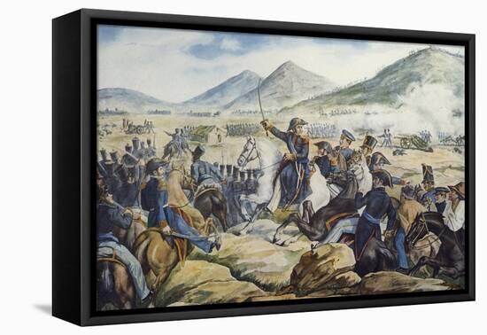 Argentine General Jose De San Martin-null-Framed Stretched Canvas