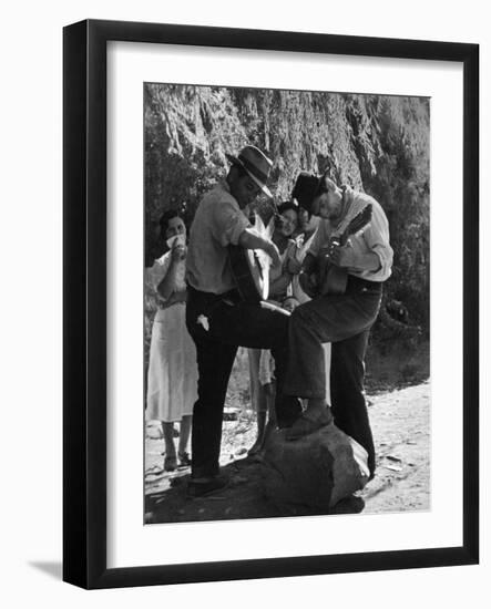 Argentine Guitarists-null-Framed Photographic Print