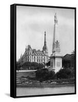 Argentine Independence Monument, Buenos Aires, Argentina-null-Framed Stretched Canvas