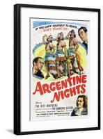 Argentine Nights, 1940-null-Framed Art Print