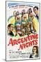 Argentine Nights, 1940-null-Mounted Art Print
