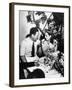 Argentinean Presidential Candidate Juan Peron Chatting with His Wife Evita during campaign party-Thomas D^ Mcavoy-Framed Premium Photographic Print