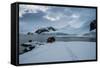 Argentinean Research Station on Danco Island, Antarctica, Polar Regions-Michael Runkel-Framed Stretched Canvas