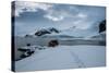 Argentinean Research Station on Danco Island, Antarctica, Polar Regions-Michael Runkel-Stretched Canvas