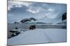 Argentinean Research Station on Danco Island, Antarctica, Polar Regions-Michael Runkel-Mounted Photographic Print