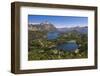 Argentinian Lake District and Andes Mountains from Cerro Campanario (Campanario Hill), Argentina-Matthew Williams-Ellis-Framed Photographic Print