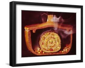 Argentinian Matambre, a Slice of Beef Rolled with Vegetables and Chilies-John Dominis-Framed Photographic Print