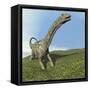 Argentinosaurus Dinosaur-null-Framed Stretched Canvas