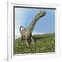 Argentinosaurus Dinosaur-null-Framed Art Print