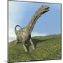 Argentinosaurus Dinosaur-null-Mounted Art Print