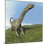 Argentinosaurus Dinosaur-null-Mounted Art Print