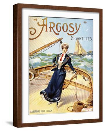 Argosy Tobacco--Framed Giclee Print