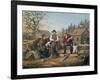 Arguing the Point, Engraved by Nathaniel Currier (1813-88) 1855-Arthur Fitzwilliam Tait-Framed Giclee Print