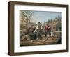 Arguing the Point, Engraved by Nathaniel Currier (1813-88) 1855-Arthur Fitzwilliam Tait-Framed Giclee Print