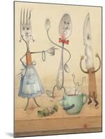 Argument, 2003-Kestutis Kasparavicius-Mounted Giclee Print