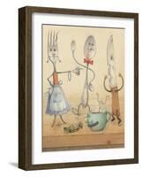 Argument, 2003-Kestutis Kasparavicius-Framed Giclee Print