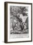 Argument Between Jean-Jacques Rousseau and Voltaire-null-Framed Giclee Print