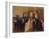 Argument in Corridors of Opera-Jean Béraud-Framed Giclee Print